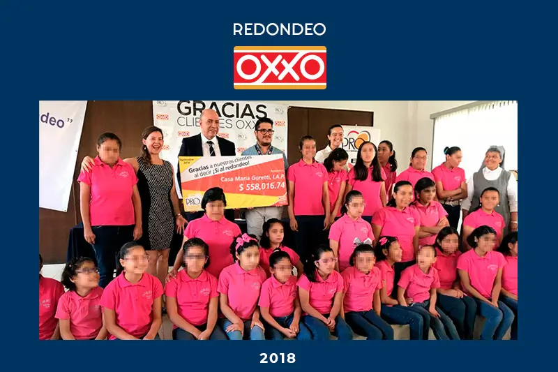 Beneficiarios Programa Redondeo Oxxo